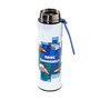 PUCKATOR Gourde isotherme en acier inoxidable motif Ajolote Minecraft avec thermomètre digital 450 ml - Capacité 450ml, maintien au chaud 6h, au froid 24h, infuseur à thé amovible
