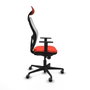 Piqueras y Crespo Chaise de Bureau Jorquera 1D036G1 Orange Foncé