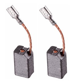 Grafitos Marjal Balais en Charbon 6,3 x 8 x 13,5 mm Réf. 9114 Lot de 2
