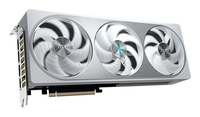 Gigabyte GeForce RTX 5070 AERO OC 12G Carte Graphique Blanche WINDFORCE 3X HDMI 2.1 DisplayPort 2.1