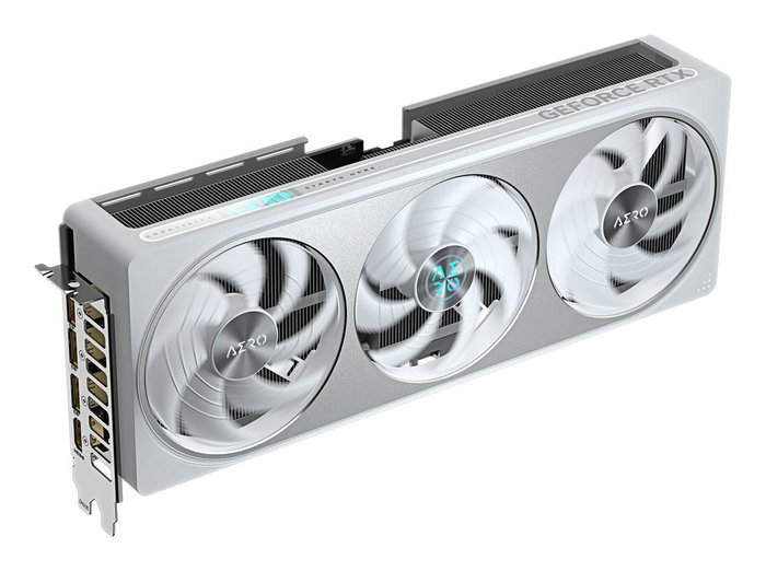 Gigabyte GeForce RTX 5070 AERO OC 12G Carte Graphique Blanche WINDFORCE 3X HDMI 2.1 DisplayPort 2.1