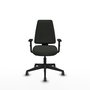 PIQUERAS Y CRESPO Chaise Elche Asynchrone Tissu Noir