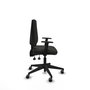 PIQUERAS Y CRESPO Chaise Elche Asynchrone Tissu Noir