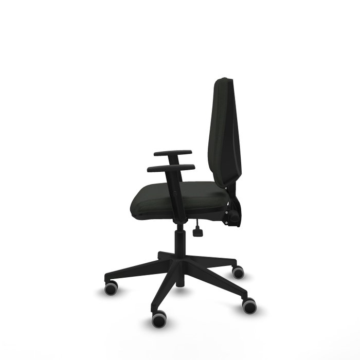 PIQUERAS Y CRESPO Chaise Elche Asynchrone Tissu Noir