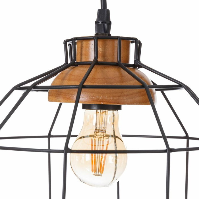BigBuy Home Suspension LÁMPARAS INDUSTRIALES Noir Naturel BigBuy Home Suspension LÁMPARAS INDUSTRIALES Noir Naturel