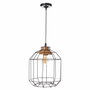 BigBuy Home Suspension LÁMPARAS INDUSTRIALES Noir Naturel