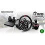 Thrustmaster Volant de Course Gaming T128 X Shifter Pack - Compatible Xbox Series X|S, Xbox One et PC - Retour de Force Hybride - Noir et Rouge