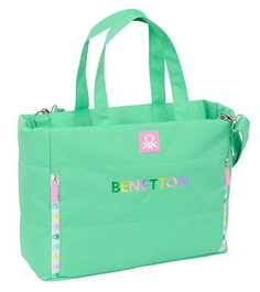 Safta Sac à dos pour ordinateur portable 14.1" Benetton 'Mint' 40 x 31 x 17 cm