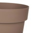 Ibergarden Pot de Fleurs Plastique Marron 20 cm Diamètre 3,4 L (Set de 12)