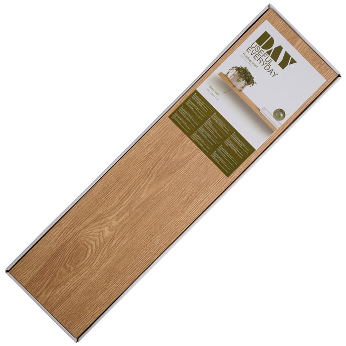 Day Étagère flottante 78x20x1,8 cm en MDF effet bois