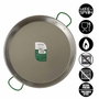 La Dehesa Paellera Polie Acier 50 cm 13 Rations avec 2 Poignées (Set de 4)