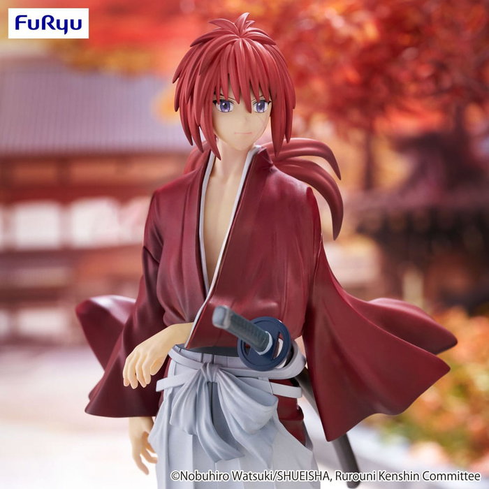 Rurouni Kenshin: Meiji Kenkaku Romantan statuette PVC Trio-Try-iT Kenshin Himura 19 cm Rurouni Kenshin: Meiji Kenkaku Romantan statuette PVC Trio-Try-iT Kenshin Himura 19 cm