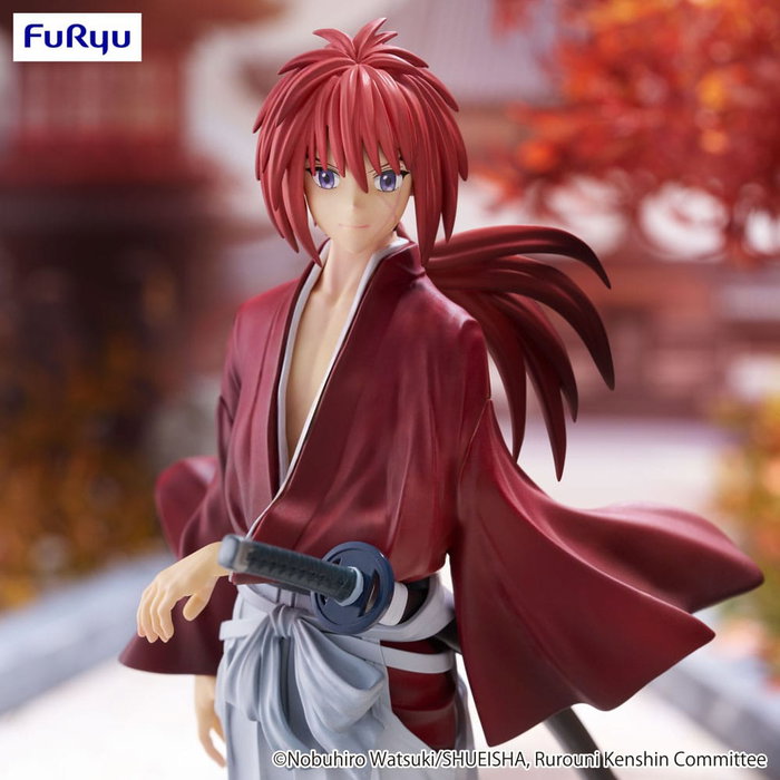 Rurouni Kenshin: Meiji Kenkaku Romantan statuette PVC Trio-Try-iT Kenshin Himura 19 cm Rurouni Kenshin: Meiji Kenkaku Romantan statuette PVC Trio-Try-iT Kenshin Himura 19 cm