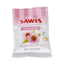 SAWES Pastilles Balsam sans sucre à l'échinacée et vitamine C 50g