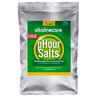 Alkaline Care Phour Salts - Sels alcalinisants pour la reminéralisation - 720 g - Bicarbonates de sodium, potassium, calcium, magnésio Alkaline Care Phour Salts - Sels alcalinisants pour la reminéralisation - 720 g - Bicarbonates de sodium, potassium, calcium, magnésio