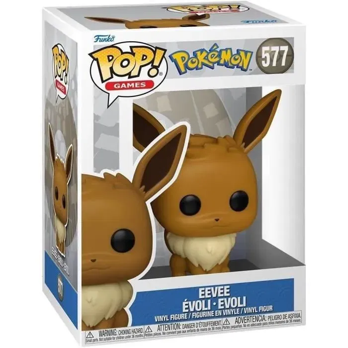 Funko POP! Pokémon Eevee Figurine 889698646376 Funko POP! Pokémon Eevee Figurine 889698646376