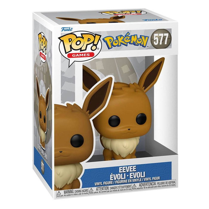 Funko - Figurine Pop Pokémon en vinyle - Eevee - Collection 64637 - 9 cm