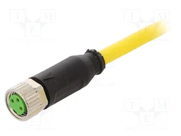 MURRELEKTRONIK Câble pour capteurs M8 femelles droit, 3 broches, 5m, jaune