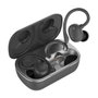 Muvit iO Sport ENC Écouteurs Bluetooth Sport Sans Fil Noir IPX5 Réduction Bruit App