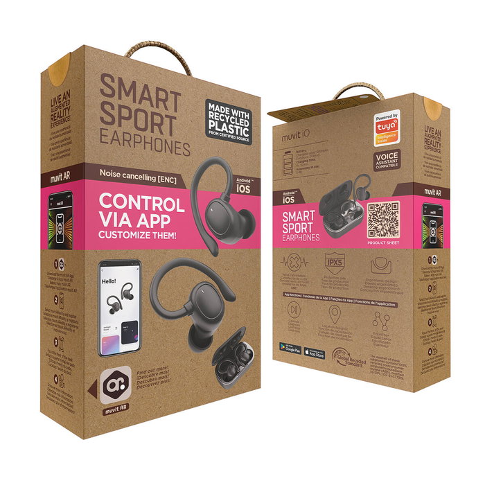 Écouteurs in Ear Bluetooth Muvit iO