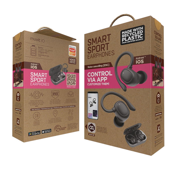 Écouteurs in Ear Bluetooth Muvit iO