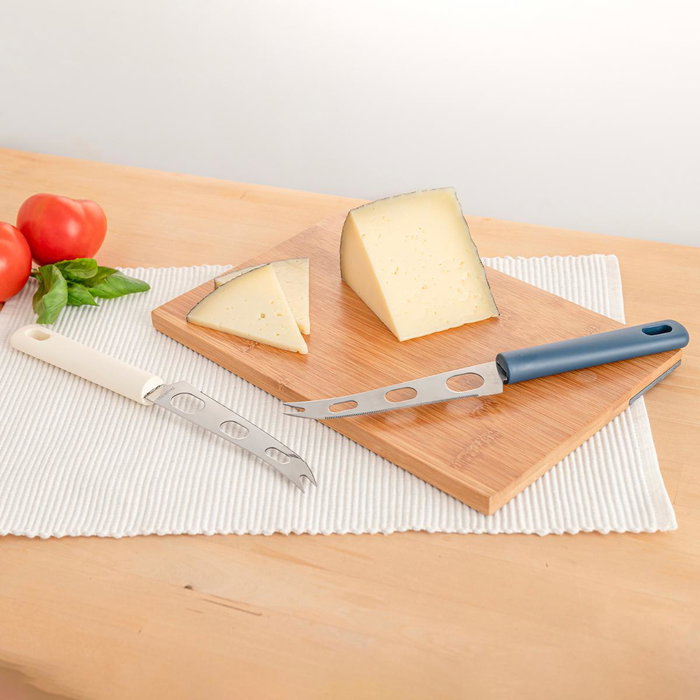 Quid Couteau à Fromage Baltic 26,5x3 cm - Manche Ergonomique, Acier Inoxydable, Lot de 12 Quid Couteau à Fromage Baltic 26,5x3 cm - Manche Ergonomique, Acier Inoxydable, Lot de 12