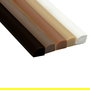 HERRAJES ALK Jonc 5.5 / 7.5 mm - Blanc, Beige, Cerisier, Marron Foncé, Noir - Finition Rainure Marron Foncé