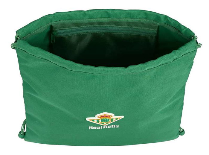 Safta Sac plat recyclé Real Betis Balompie 35x40x1 cm, Sac de transport, 3 à 99 ans, Polyester 600D recyclé, Vert Safta Sac plat recyclé Real Betis Balompie 35x40x1 cm, Sac de transport, 3 à 99 ans, Polyester 600D recyclé, Vert