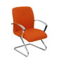 Piqueras y Crespo Chaise de Réception Caudete Orange Foncé
