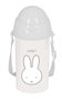 Safta Bouteille isotherme Miffy 'Niebla' 500 ml, ouverture automatique avec paille, dimensions 7.3 x 19.5 x 7.3 cm, à partir de 3 ans