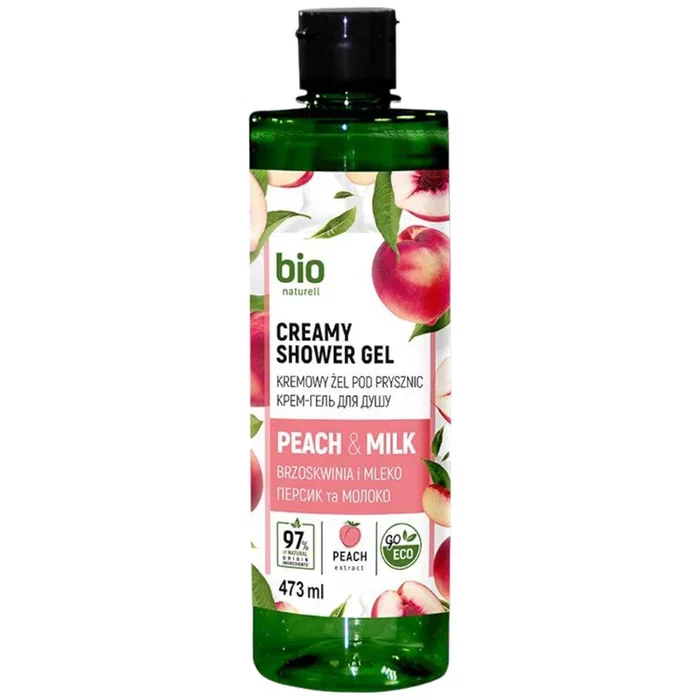 Bio Naturell Peach & Milk Creamy Gel Douche Hydratant