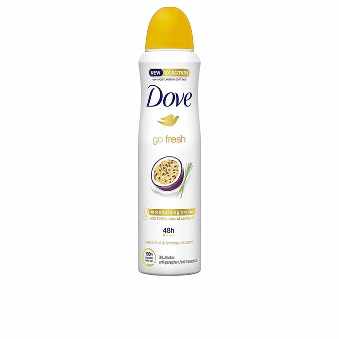 Dove Go Fresh Déodorant Spray Fruit de la Passion et Citronnelle 200 ml