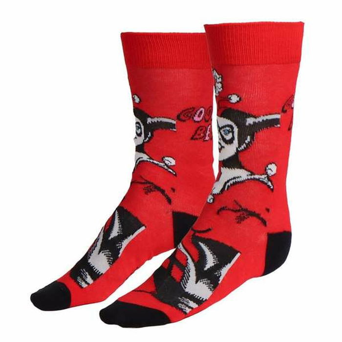 Chaussettes Batman Harley Quinn Rouge 36-43