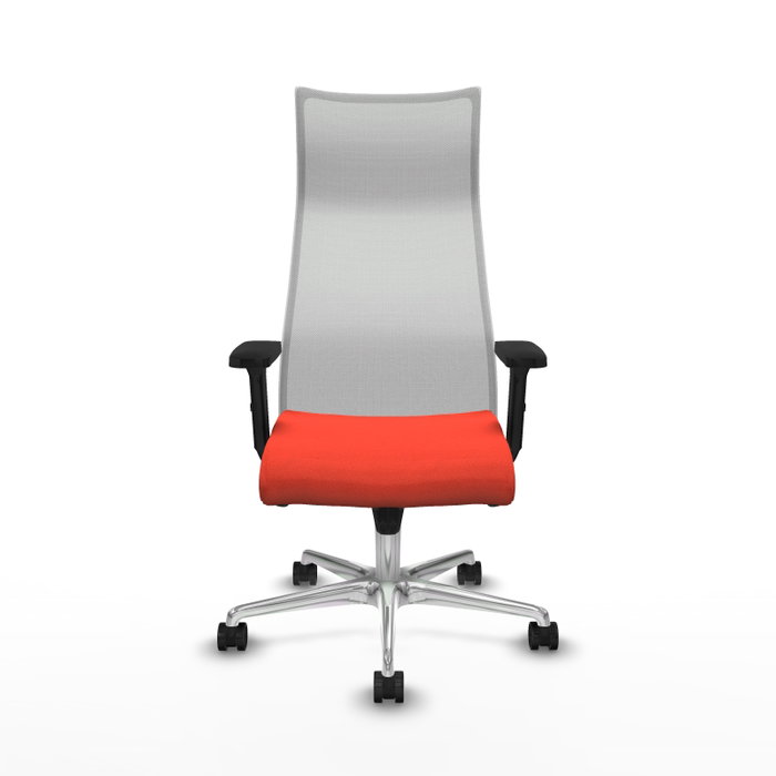 Piqueras y Crespo Chaise de Bureau Albacete Orange Foncé et Blanc Piqueras y Crespo Chaise de Bureau Albacete Orange Foncé et Blanc