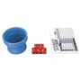 Hasbro Gaming Yahtzee refresh, jeu de dés avec gobelet repliable et boîtier de rangement
