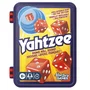 Hasbro Gaming Yahtzee refresh, jeu de dés avec gobelet repliable et boîtier de rangement