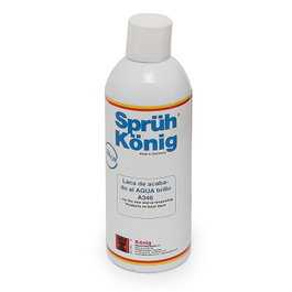 KONIG Laque en spray à base d'eau Brillance pour aluminium 400 ml