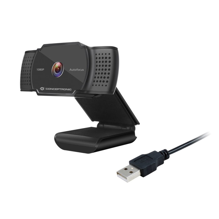 Conceptronic AMDIS06B Webcam 2K Autofocus Noir
