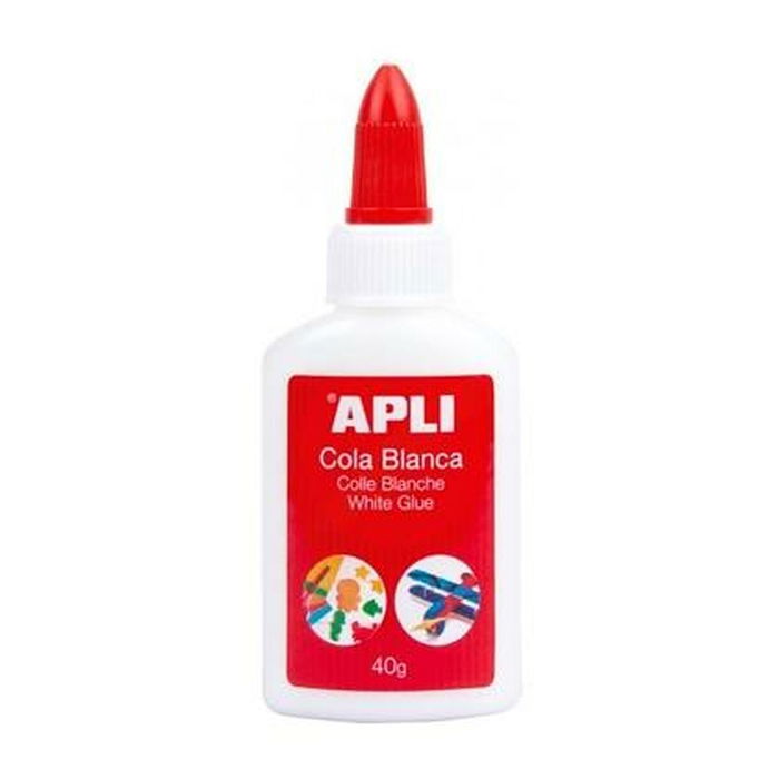 Colle blanche Apli 40 g (12 Unités)