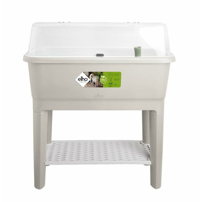Elho Noa Potager sur pied Gris Chaud - 79 x 39 x 94 cm Elho Noa Potager sur pied Gris Chaud - 79 x 39 x 94 cm