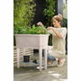 Elho Noa Potager sur pied Gris Chaud - 79 x 39 x 94 cm