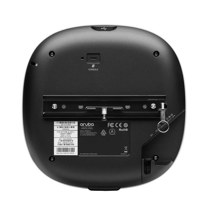 Hewlett Packard Enterprise Aruba AP-515 Point d'accès Wi-Fi 6 (802.11ax) Campus Unifié, Antennes Internes Dual Radio 4x4:4 + 2x2:2, Haute Performance Hewlett Packard Enterprise Aruba AP-515 Point d'accès Wi-Fi 6 (802.11ax) Campus Unifié, Antennes Internes Dual Radio 4x4:4 + 2x2:2, Haute Performance