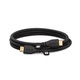 Rode HDMI-1.5 Black Câble HDMI 1.5m Haute Vitesse avec Ethernet 18 Gbps 4K60 Noir