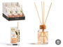 Acorde Mikado 50 ml avec bâton Azahar - Orange, verre, rotin, bois - 7 x 17 x 5 cm (Set de 12)