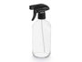 BERILO Pulvérisateur en Verre Transparent 500 ml 9x21x7 cm (Set de 12)