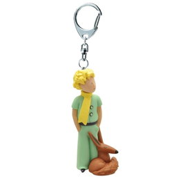 Plastoy Porte-clés Le Petit Prince et le renard 13 cm