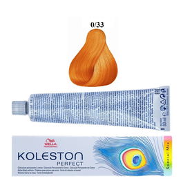 Wella Professionals Koleston Perfect Special Mix Teinture Permanente pour Cheveux 0/33 Intense Golden 60 ml