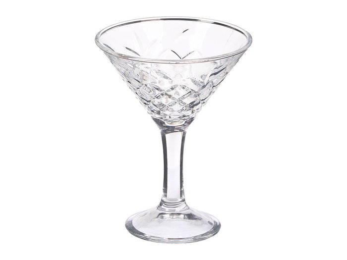 VIVALTO Coupe Martini Troquelée Transparente 220ml