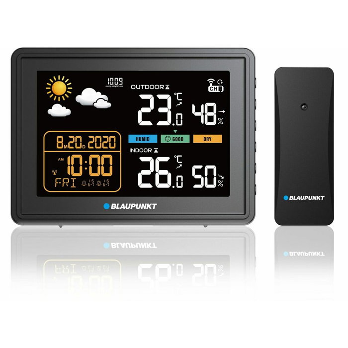 Blaupunkt WS30BK Station Météorologique Multifonction Noir