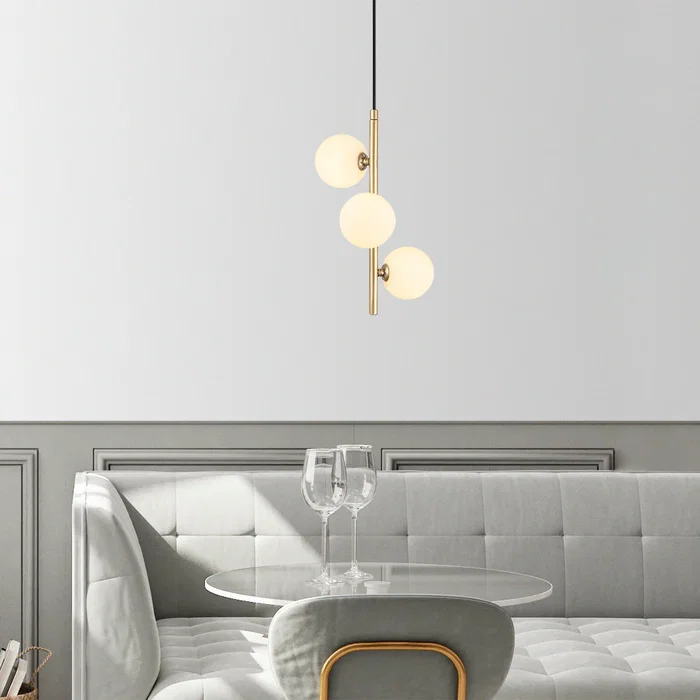 Lampe suspendue Zhubei Noir